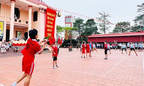 Giải Bóng chuyền "Bông lúa vàng" huyện Thanh Miện lần thứ XII
