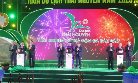Khai mạc Mùa du lịch 'Trải nghiệm xứ trà, đậm đà bản sắc'