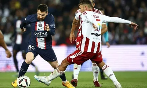 Paris Saint-Germain thắng đậm trong ngày Messi trở lại