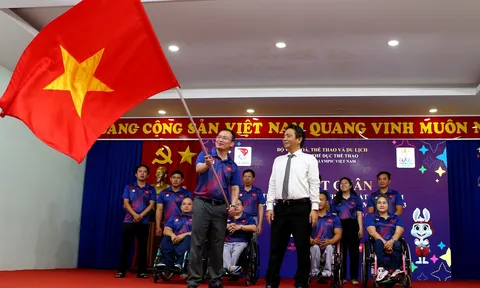 Đoàn Thể thao người khuyết tật Việt Nam xuất quân tham dự ASEAN Para Games 12