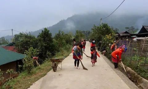 Huyện Nậm Nhùn bảo vệ môi trường trong xây dựng nông thôn mới
