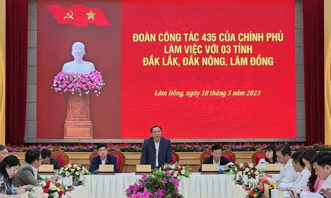Bộ trưởng Nguyễn Văn Hùng dẫn đầu đoàn công tác Chính phủ làm việc với ba tỉnh Tây Nguyên