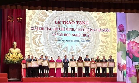 Trao tặng Giải thưởng Hồ Chí Minh, Giải thưởng Nhà nước về văn học, nghệ thuật năm 2022 tặng 128 tác giả, đồng tác giả
