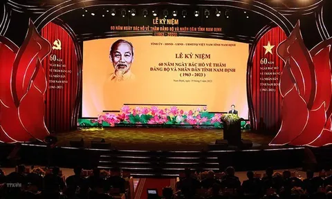 Chủ tịch nước Võ Văn Thưởng: Chung sức, đồng lòng xây dựng Nam Định ngày càng văn minh, giàu đẹp