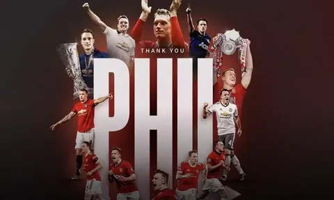 Trung vệ Phil Jones chia tay Man United vào cuối mùa giải