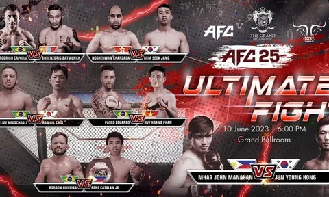 Angel's Fighting Championship sẽ trở lại Việt Nam vào ngày 10/6