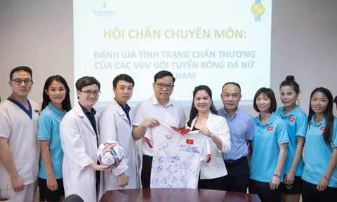 Tuyển bóng đá nữ Việt Nam kiểm tra toàn diện sức khoẻ theo bộ tiêu chuẩn đánh giá FIFA