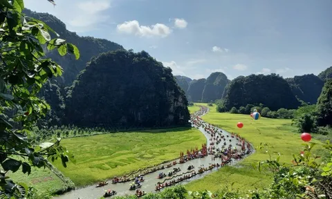 Trải nghiệm 'Sắc vàng Tam Cốc-Tràng An' với Tuần lễ du lịch Ninh Bình 2023