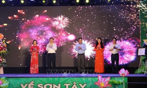 Khai mạc Năm du lịch Sơn Tây - xứ Đoài 2023