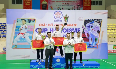 Bế mạc giải vô địch Karate Cup Hanoisme mở rộng năm 2023