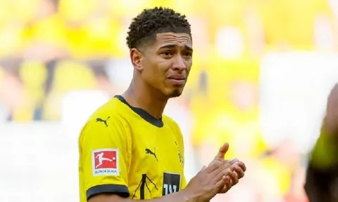 Jude Bellingham giành giải thưởng Cầu thủ xuất sắc nhất Bundesliga