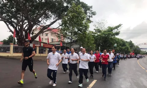 Sôi nổi phong trào thể dục thể thao ở huyện M’Drắk