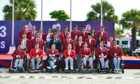 Các đoàn Thể thao đã tới Campuchia, sẵn sàng cho ASEAN Para Games lần thứ 12