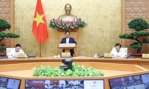 Thủ tướng Phạm Minh Chính chủ trì phiên họp Chính phủ với các địa phương
