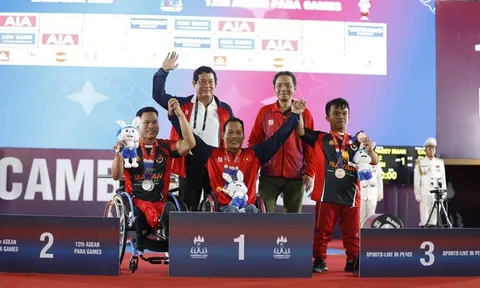 ASEAN Para Games 12: Cử tạ giành 4 huy chương vàng
