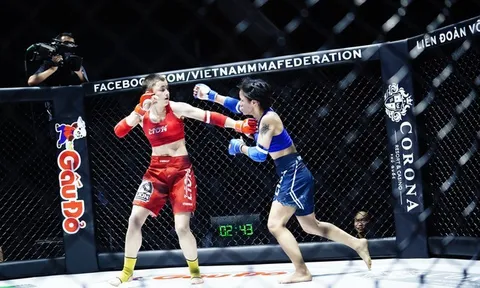 Võ sĩ nữ đến từ Hungaria gây ấn tượng mạnh tại LION Championship 06