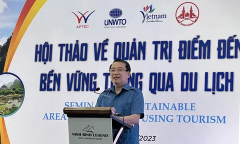 Tổng cục Du lịch hỗ trợ Ninh Bình quản trị điểm đến bền vững thông qua du lịch