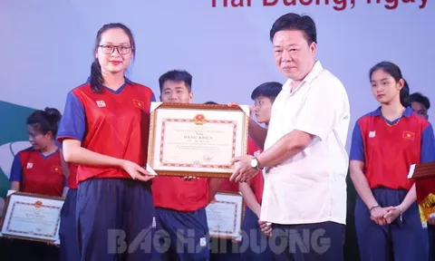 Hải Dương vinh danh huấn luyện viên, vận động viên tiêu biểu tại SEA Games 32