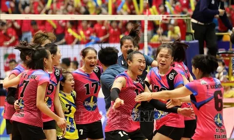 Hoá chất Đức Giang tham dự giải Bóng chuyền SEALECT Cup 2023 của Thái Lan