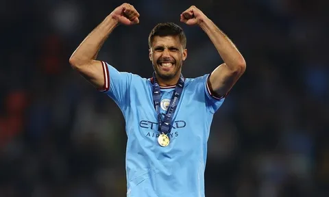 Người hùng của Man City hưng phấn với chức vô địch Champions League