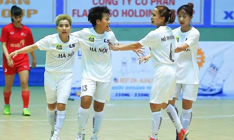 Vòng 3 giải Futsal nữ vô địch quốc gia 2023: Thái Sơn Nam TP.HCM đại thắng