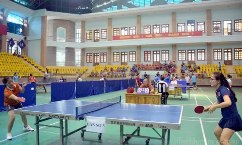 Bế mạc giải Bóng bàn Báo Điện Biên Phủ