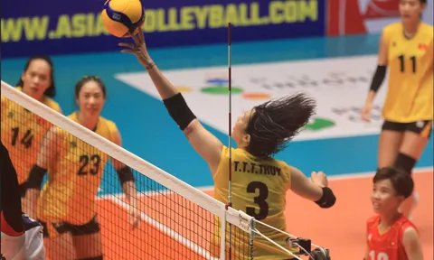 Bóng chuyền nữ Việt Nam chiếm ngôi đầu bảng D tại AVC Challenger Cup 2023