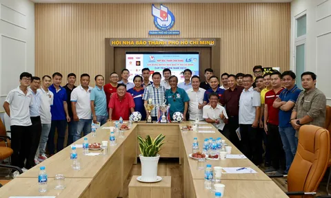 Giải Bóng đá Hội Nhà báo TP.HCM 2023 quy tụ 14 đội bóng tranh tài
