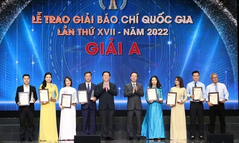 Trao giải Báo chí Quốc gia lần thứ XVII năm 2022