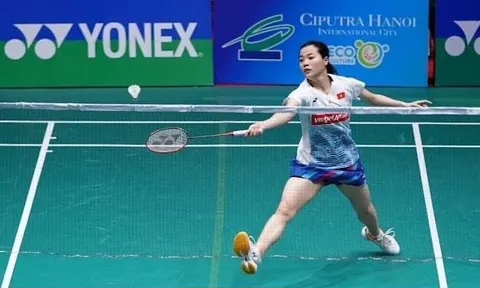Tay vợt Thùy Linh dừng bước tại vòng 2 giải Cầu lông Đài Bắc - Trung Hoa mở rộng 2023