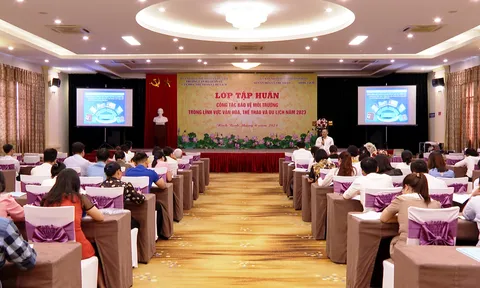 Ninh Bình tập huấn về công tác bảo vệ môi trường trong lĩnh vực văn hóa, thể thao và du lịch  