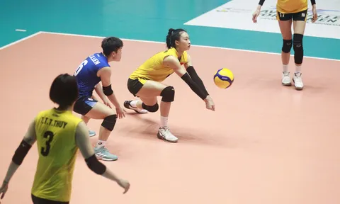 Giải Bóng chuyền AVC Challenge Cup 2023: Đánh bại Ấn Độ, tuyển nữ Việt Nam vào chung kết