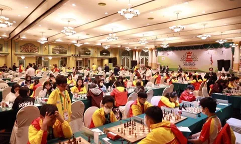 Cờ Vua Việt Nam thắng lớn nội dung cờ tiêu chuẩn tại giải cờ Vua các nhóm tuổi trẻ Đông Nam Á 2023