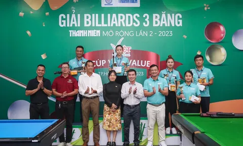 Giải Billiards Thanh Niên mở rộng 2023: Nguyễn Hoàng Yến Nhi giành chức vô địch