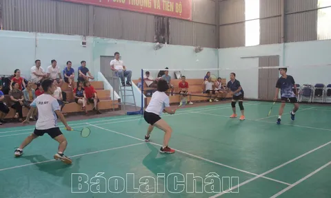 Giải Cầu lông gia đình thành phố Lai Châu lần thứ II