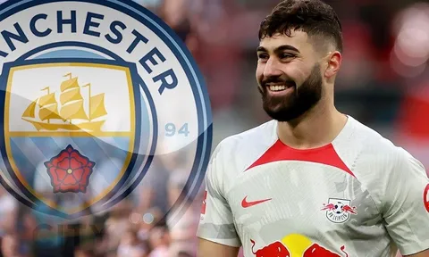 Man City hỏi mua trung vệ của Leipzig với giá kỷ lục