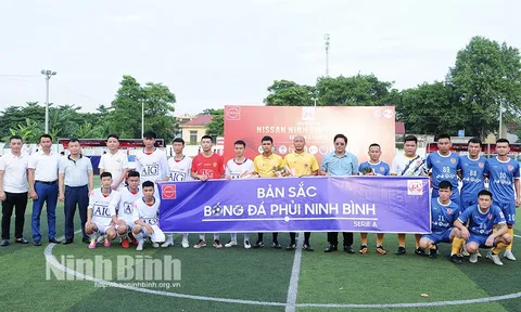 Giải Bóng đá sân 7 Nissan Ninh Bình Serie A năm 2023