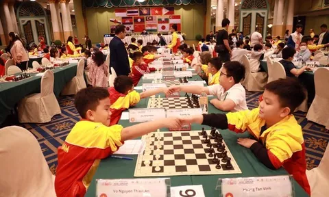 Giải cờ Vua vô địch các nhóm tuổi Đông Nam Á 2023: Việt Nam dẫn đầu với 92 huy chương vàng
