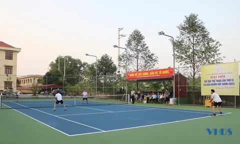 Huyện Hà Trung đầu tư cơ sở vật chất cho phong trào thể dục thể thao phát triển
