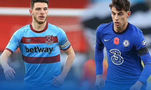 Arsenal đạt được thỏa thuận với West Ham trong thương vụ “bom tấn” Declan Rice