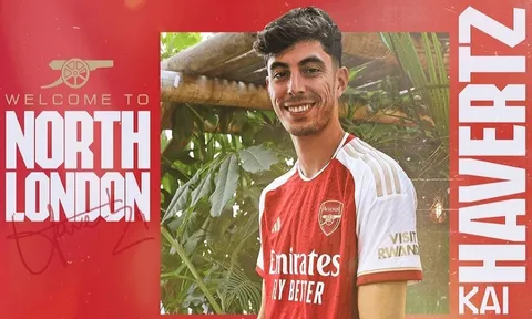 Arsenal chiêu mô thành công Kai Havertz