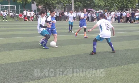 200 người lao động tham gia giải Thể thao huyện Thanh Hà  
