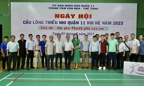 Ngày hội Cầu lông hè Quận 11 nằm trong chuỗi sự kiện toàn cầu “Ngày Cầu lông Thế giới”