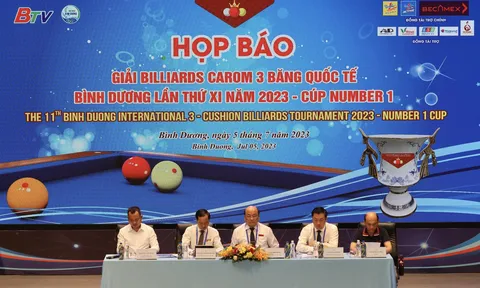 Nhà vô địch World Cup Porto dự giải Billiards Carom 3 băng quốc tế Bình Dương