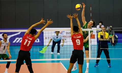 AVC Men’s Challenge Cup 2023: Đội tuyển Bóng chuyền nam Việt Nam thua Australia