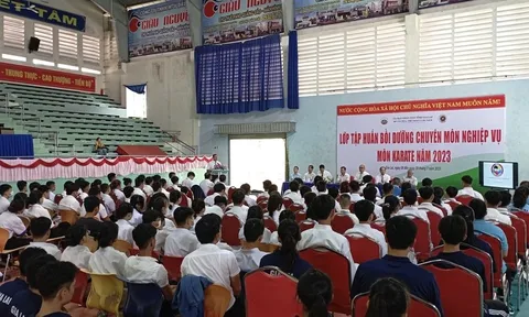 Gia Lai tập huấn nghiệp vụ môn Karate