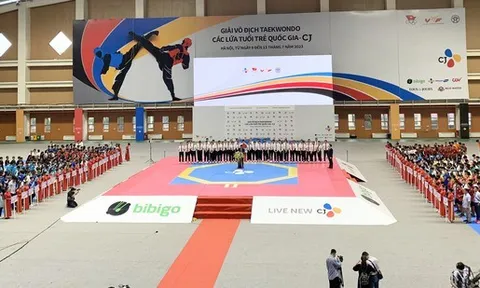 Khai mạc giải vô địch Taekwondo các lứa tuổi trẻ quốc gia năm 2023