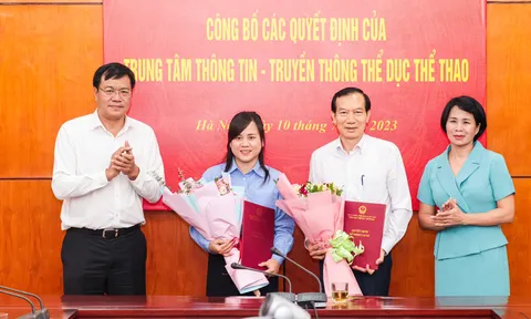 Công bố các Quyết định của Trung tâm Thông tin - Truyền thông Thể dục thể thao
