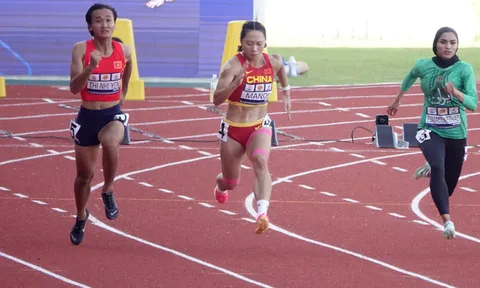 Giải vô địch Điền kinh châu Á 2023: Trần Thị Nhi Yến lọt tốp 8 chân chạy nữ 100m