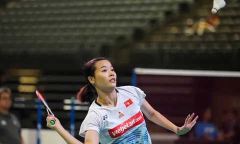 Thua ngược tay vợt Thái Lan, Thùy Linh dừng bước tại giải Cầu lông Mỹ mở rộng 2023
